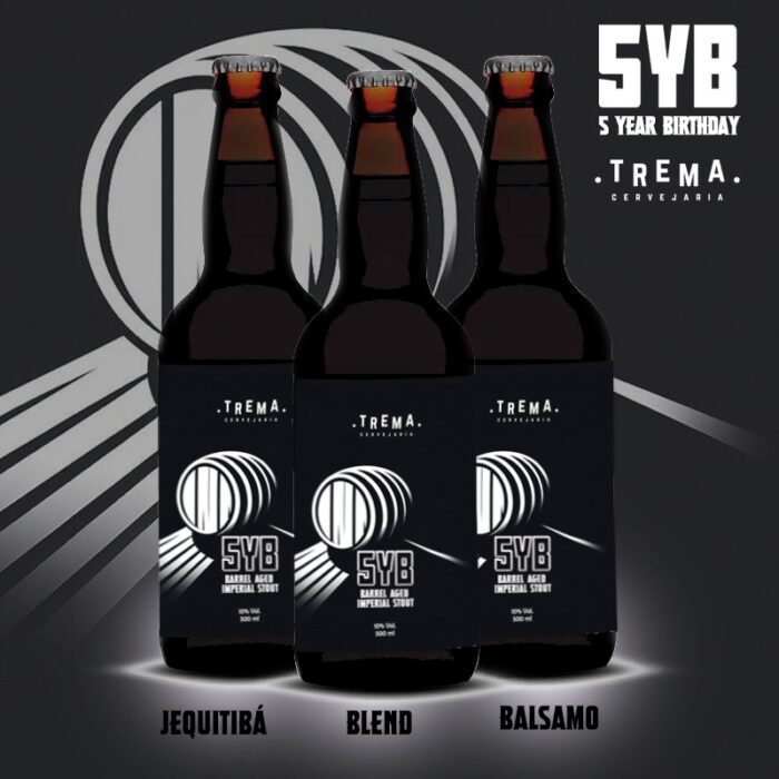 Trema Kit 5YB (03x Imperial Stout BA) - 500mL - Imagem 1