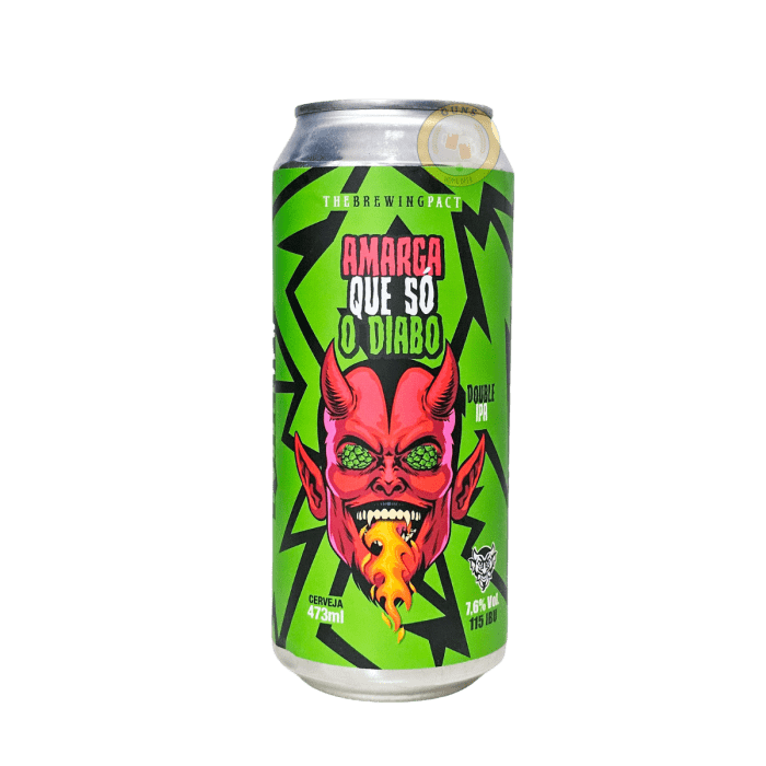 Demonho Amarga que só o Diabo - 473mL [Double NE IPA] - Imagem 1