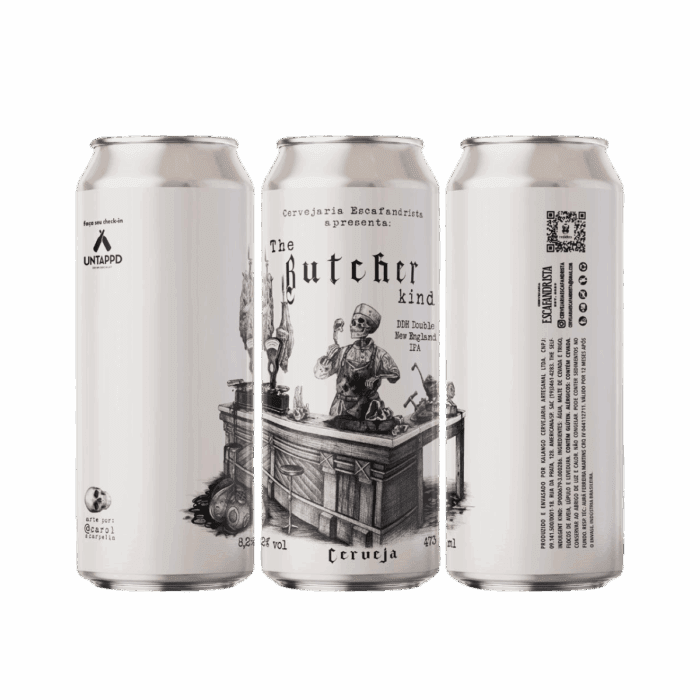 Escafandrista The Butcher Kind - 473mL [Double NE IPA] - Imagem 1