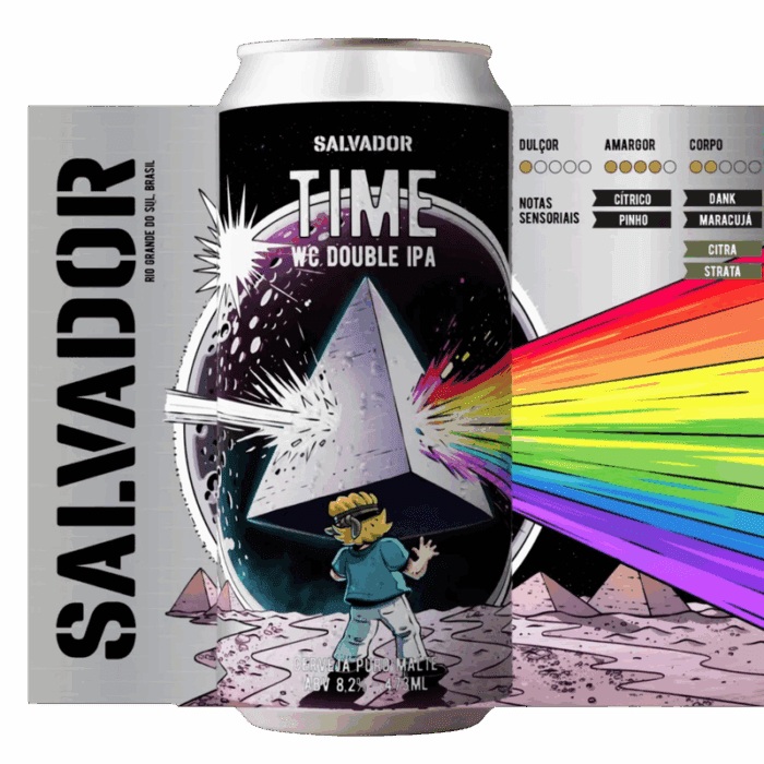 Salvador Time - 473mL [West Coast Double IPA] - Imagem 1