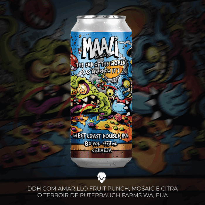 Maali The End of The World - 473mL [Double IPA] - Imagem 1