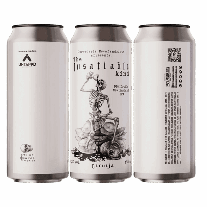 Escafandrista The Insatiable Kind (2025) - 473mL [Double NE IPA] - Imagem 1