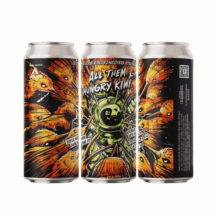 Escafandrista All Them Hungry Kiwi - 473mL [Triple NE IPA] - Imagem 1