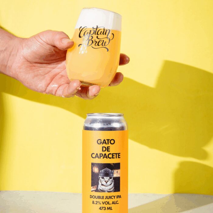 Captain Brew Gato de Capacete - 473mL [Double NE IPA] - Imagem 1