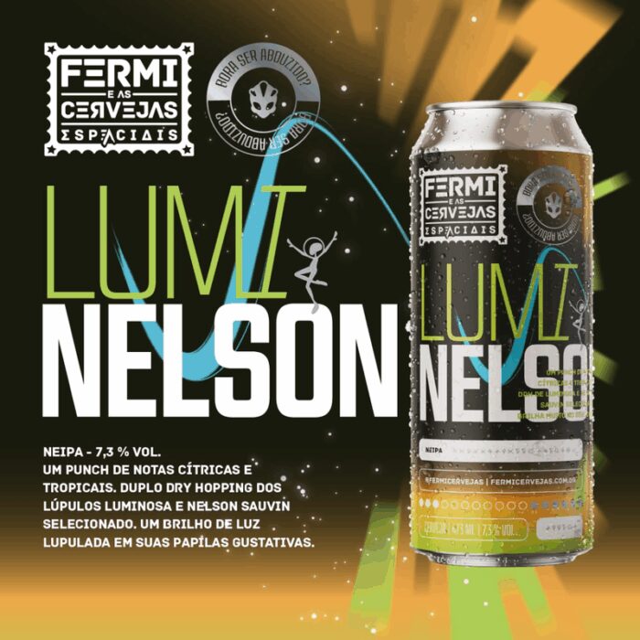 Fermi Luminelson - 473mL [NE IPA] - Imagem 1