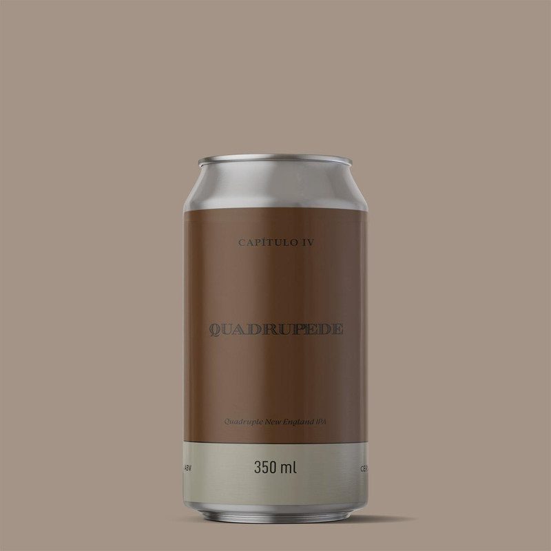 Escafandrista Cap. IV. Quadrupede - 350mL [Quad NE IPA] - Imagem 1