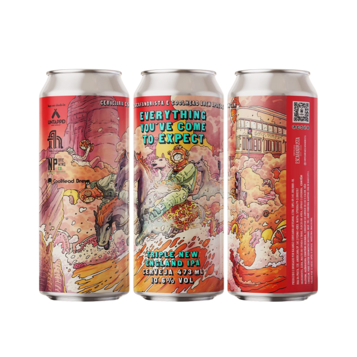 Escafandrista Everything that you come to Expect - 473mL [Triple NE IPA] - Imagem 1
